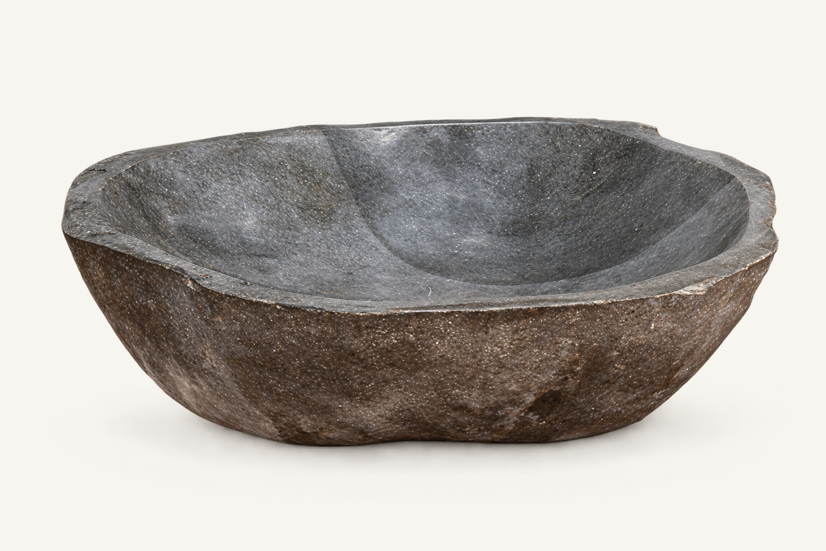 Riverstone Natural Sink, front view