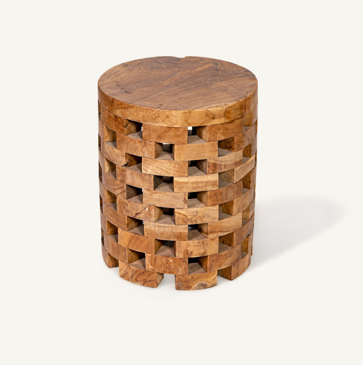 Round Buto Stool, front view