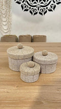 Natural Handwoven Basket Set - Large Set