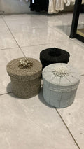 Natural Handwoven Basket Set (3 Pieces) - Cabana Miami