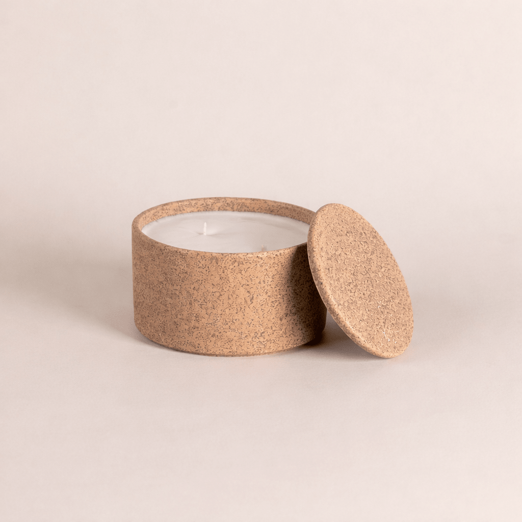 Sandi Mocha Candles with Lid handcrafted scented candles by Cabana Miami