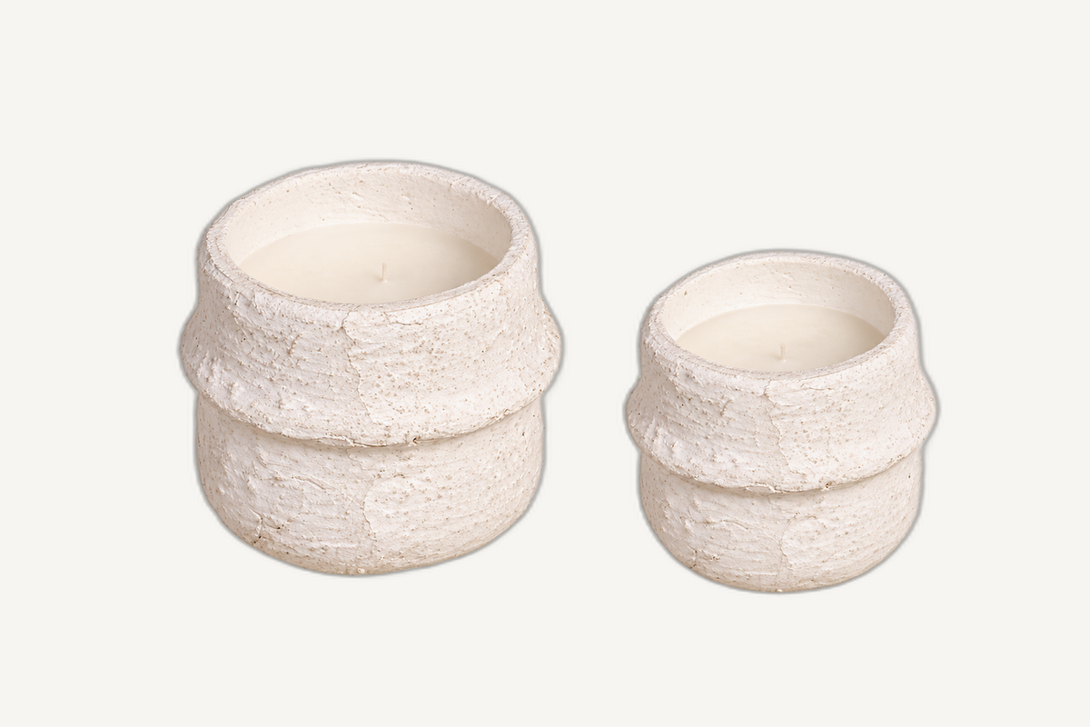 santorini scented candles angle-3 on Cabana off-white background