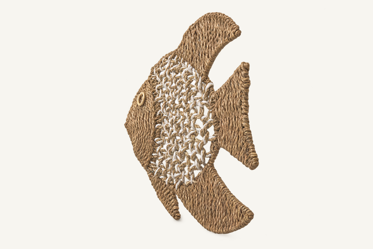 Seagrass Fish Wall Sculpture: image 3
