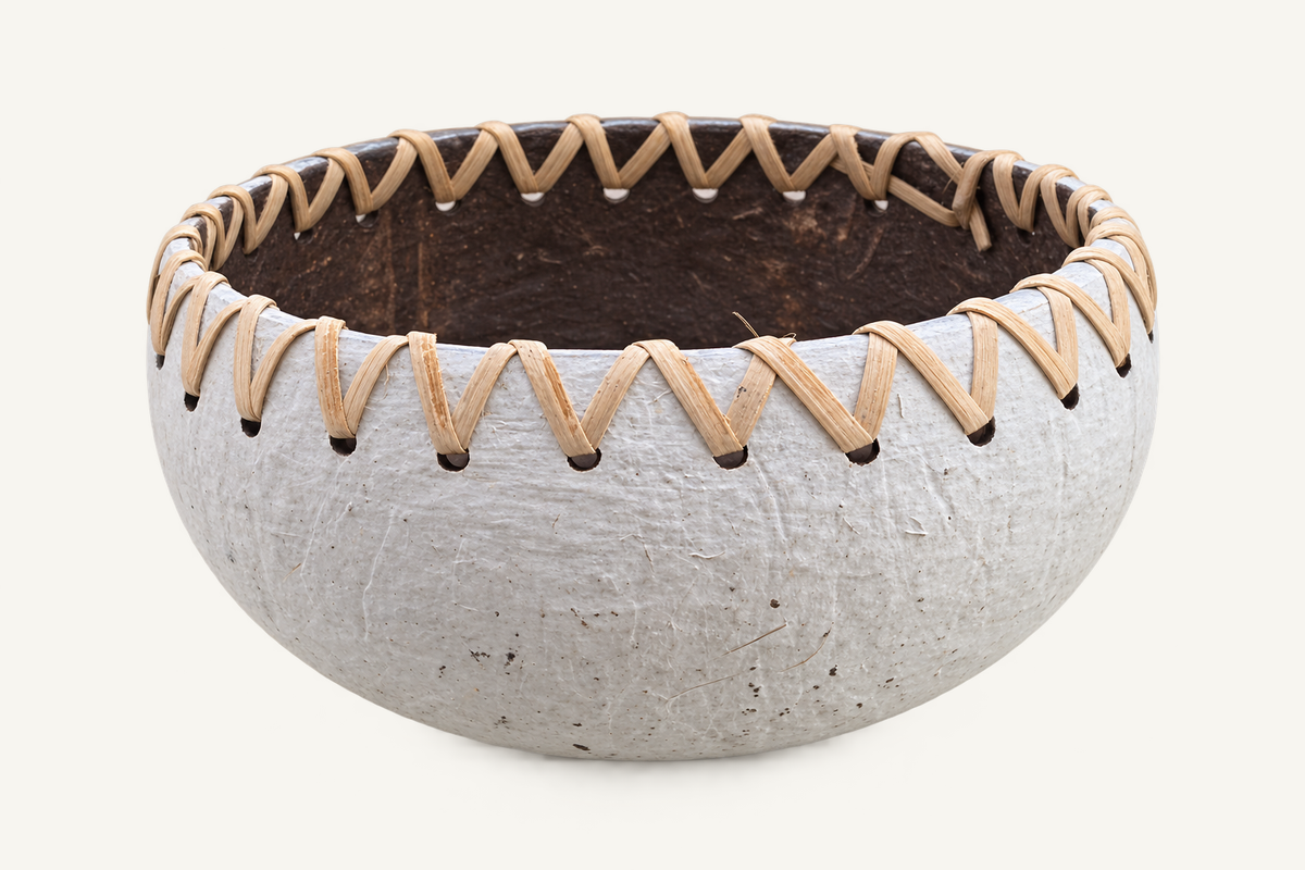 Shellform Carved Bowl, front view