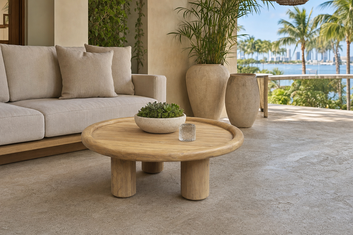 Shiraz Coffee Table styled in an interior