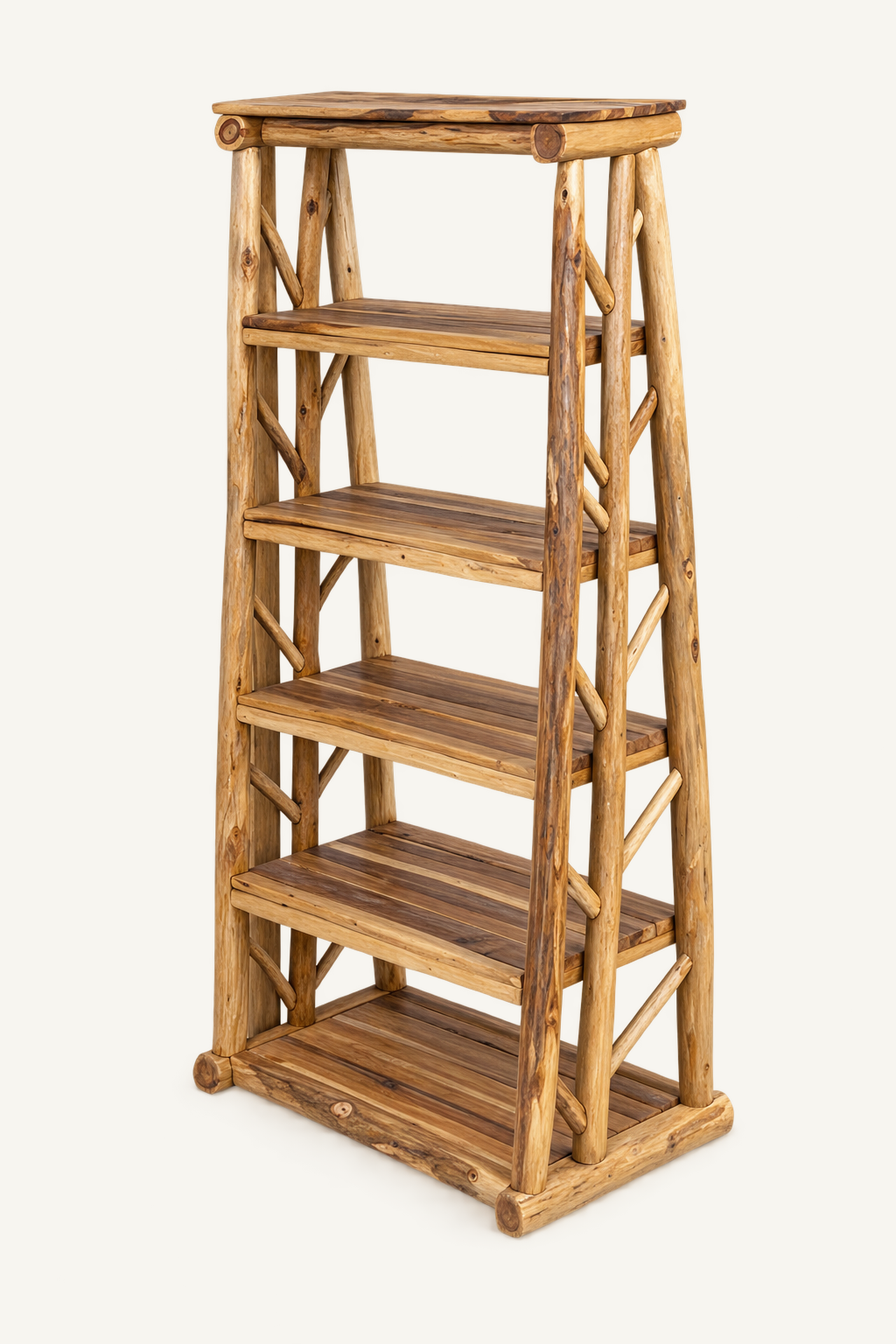Solana Teak Bookshelf, view 3