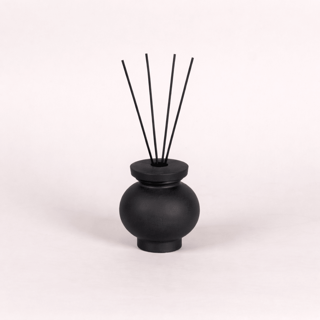 Sonora Stone Diffusers displayed with organic home decor