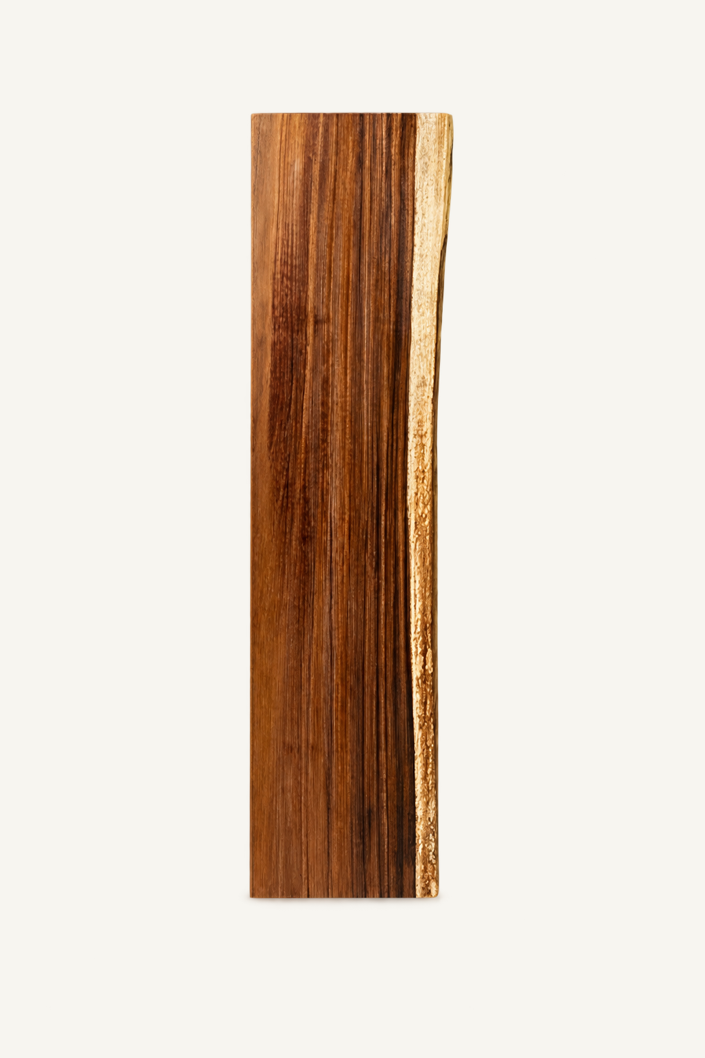 Suar Wood Shelves, front view