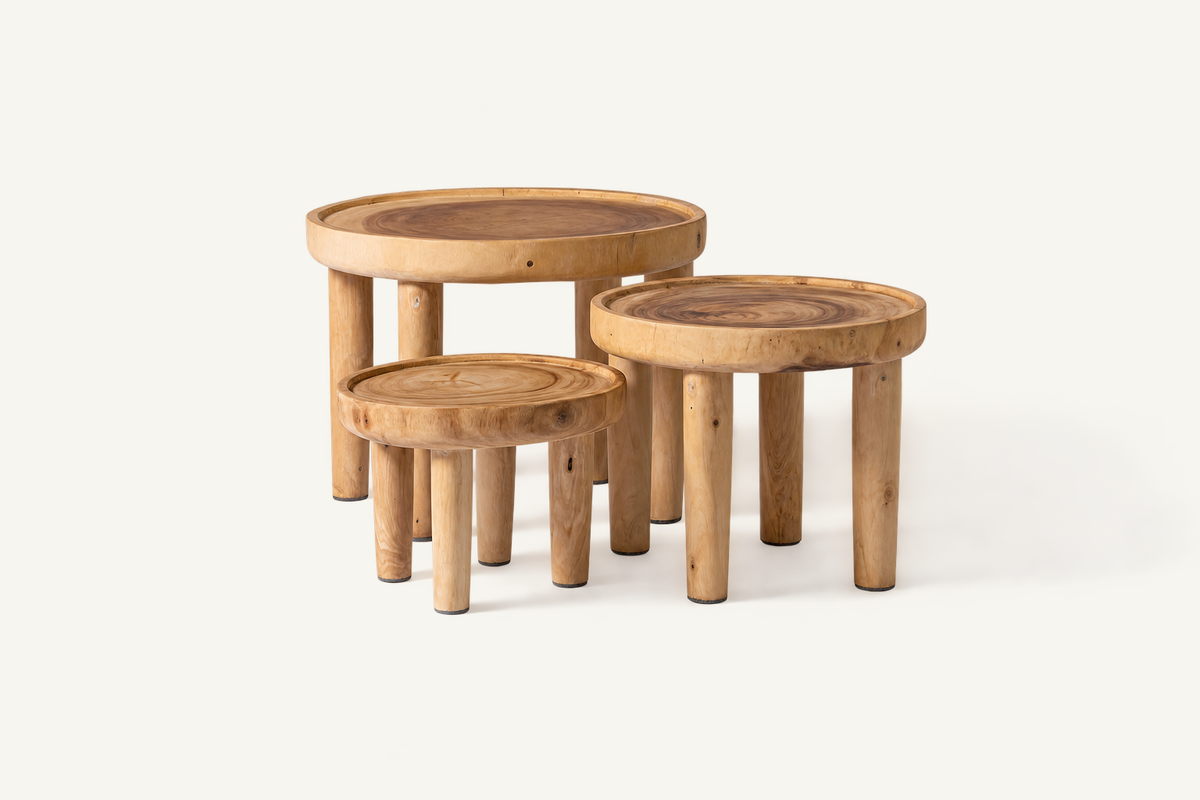Suar Wood Trio, alternate view