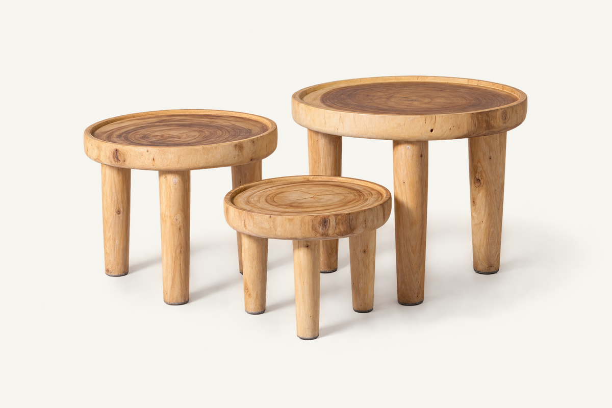 Suar Wood Trio, view 3