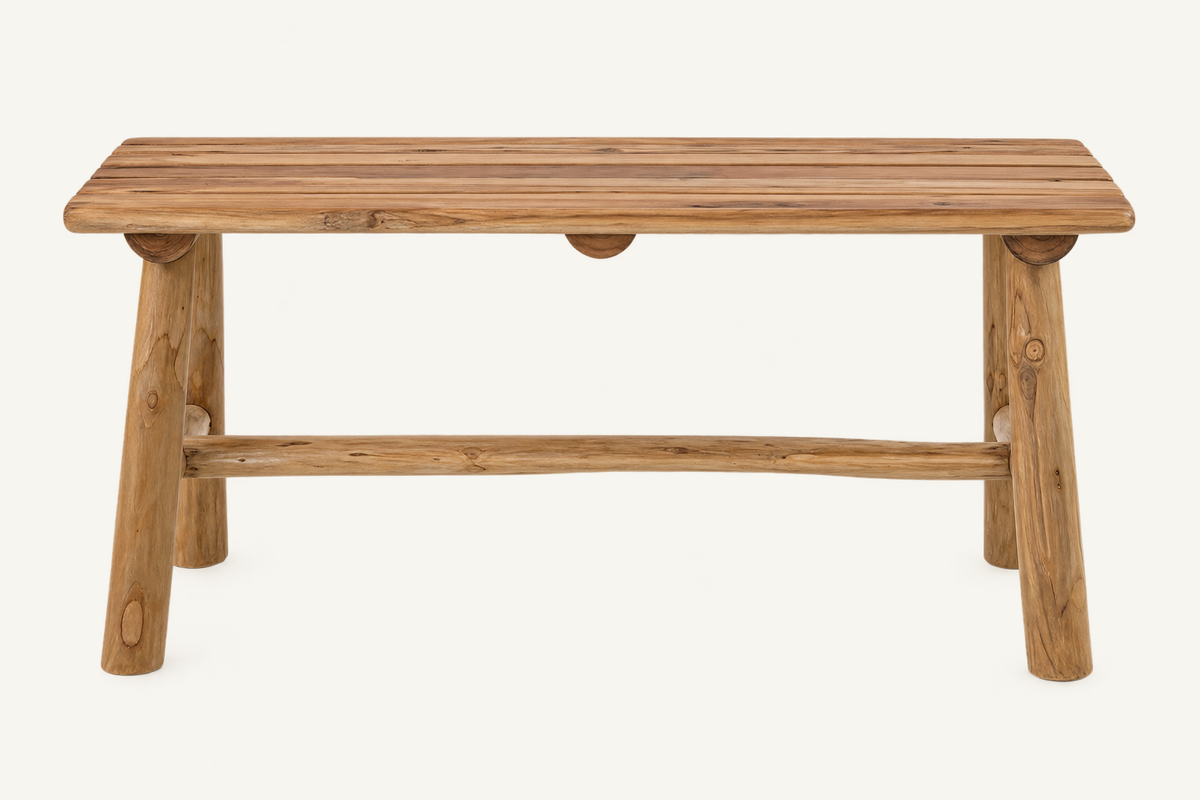 Teak Benches, view 3