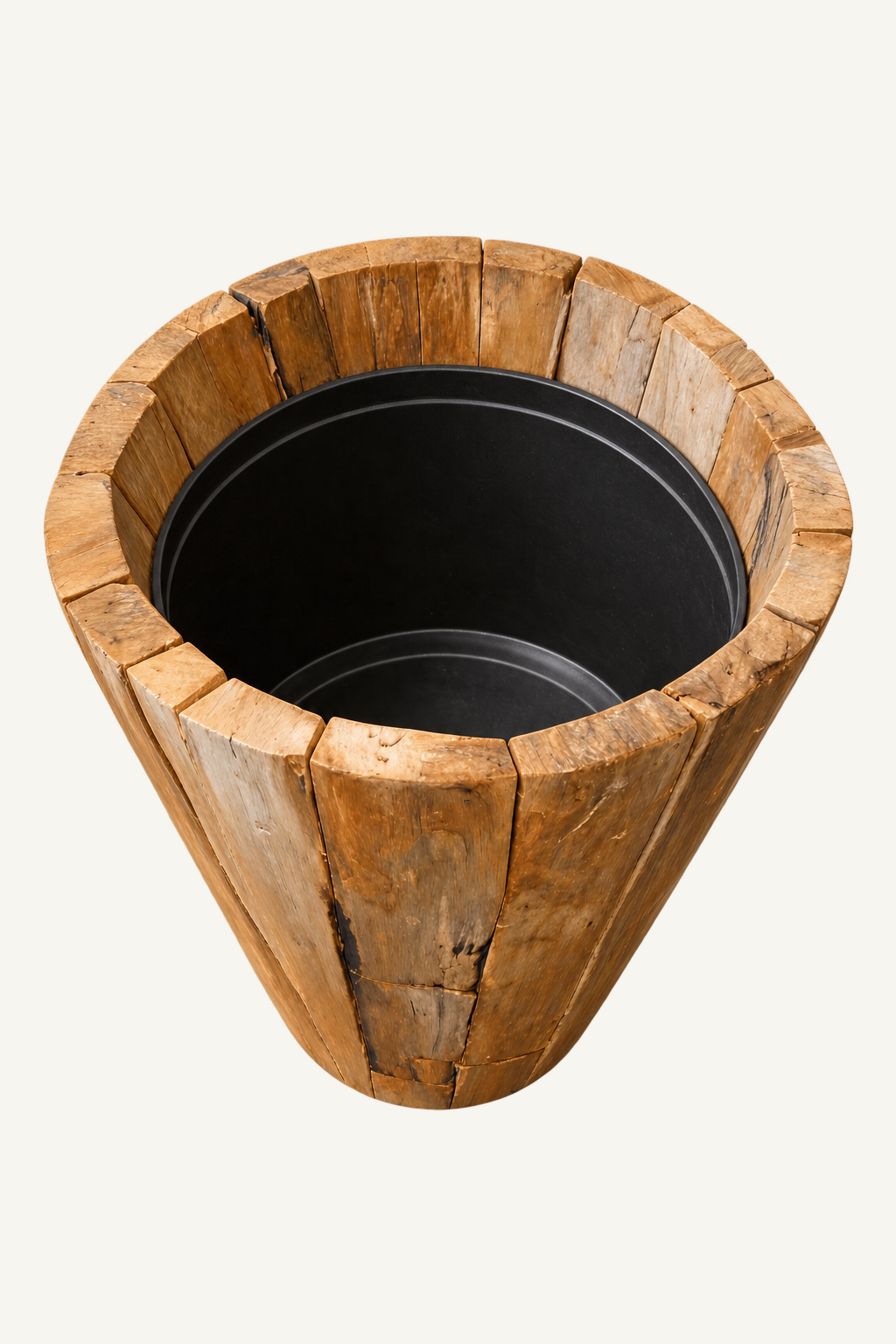 Teak Halo Planter Box, view 3