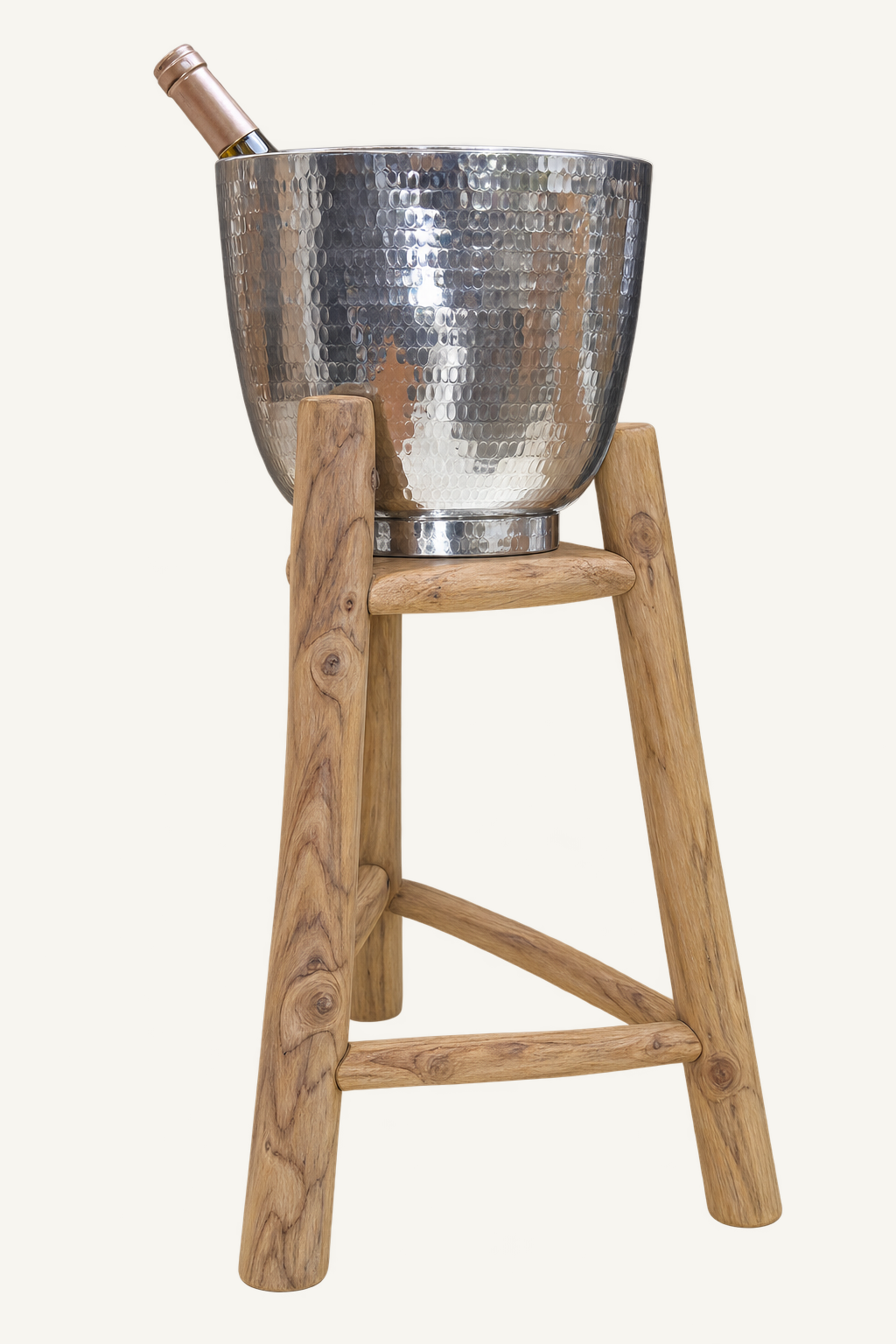 Teak Ice Bucket: image 3
