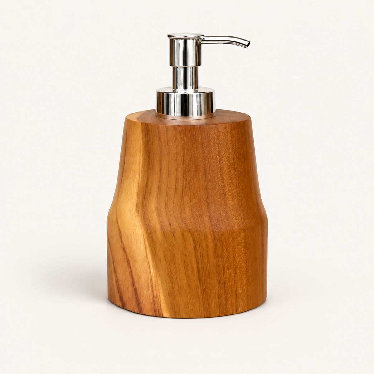 Teak soap pump, catalog view