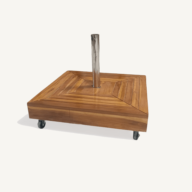 Teak Umbrella Base: image 2