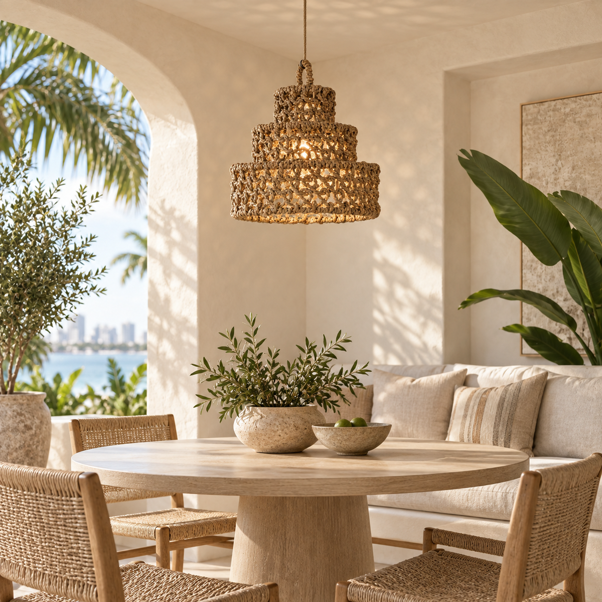 Tulum Tiered Pendant: image 1