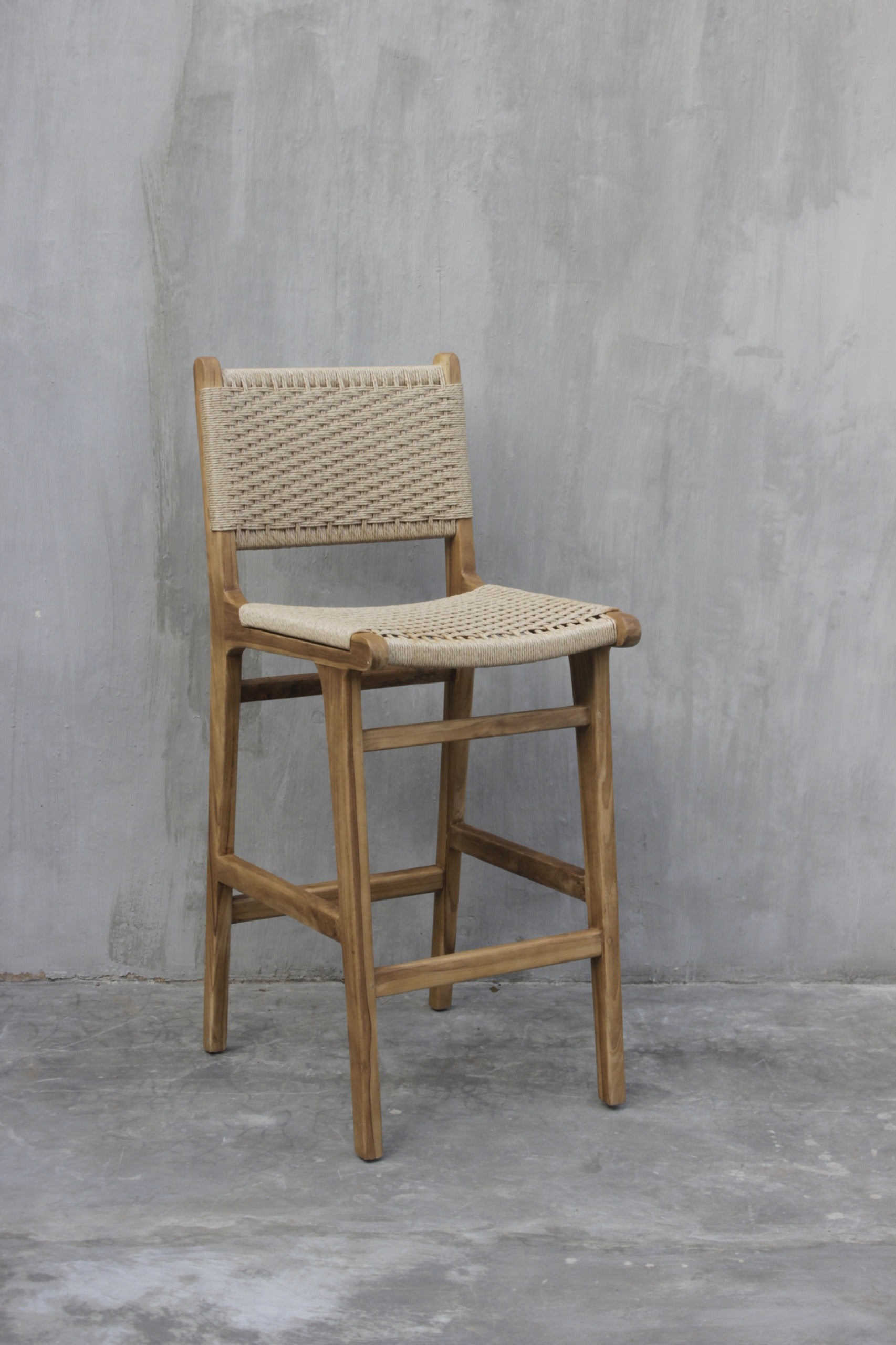 Viro Rope Bar Chair back view
