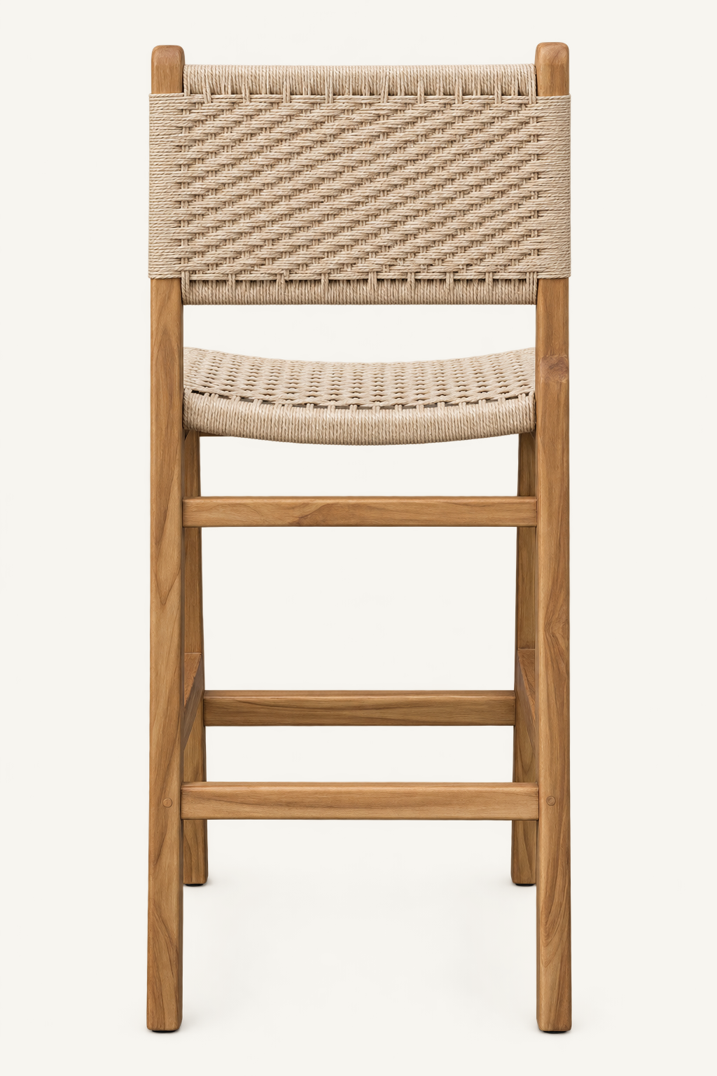 Viro Rope Bar Chair, clean rear catalog view