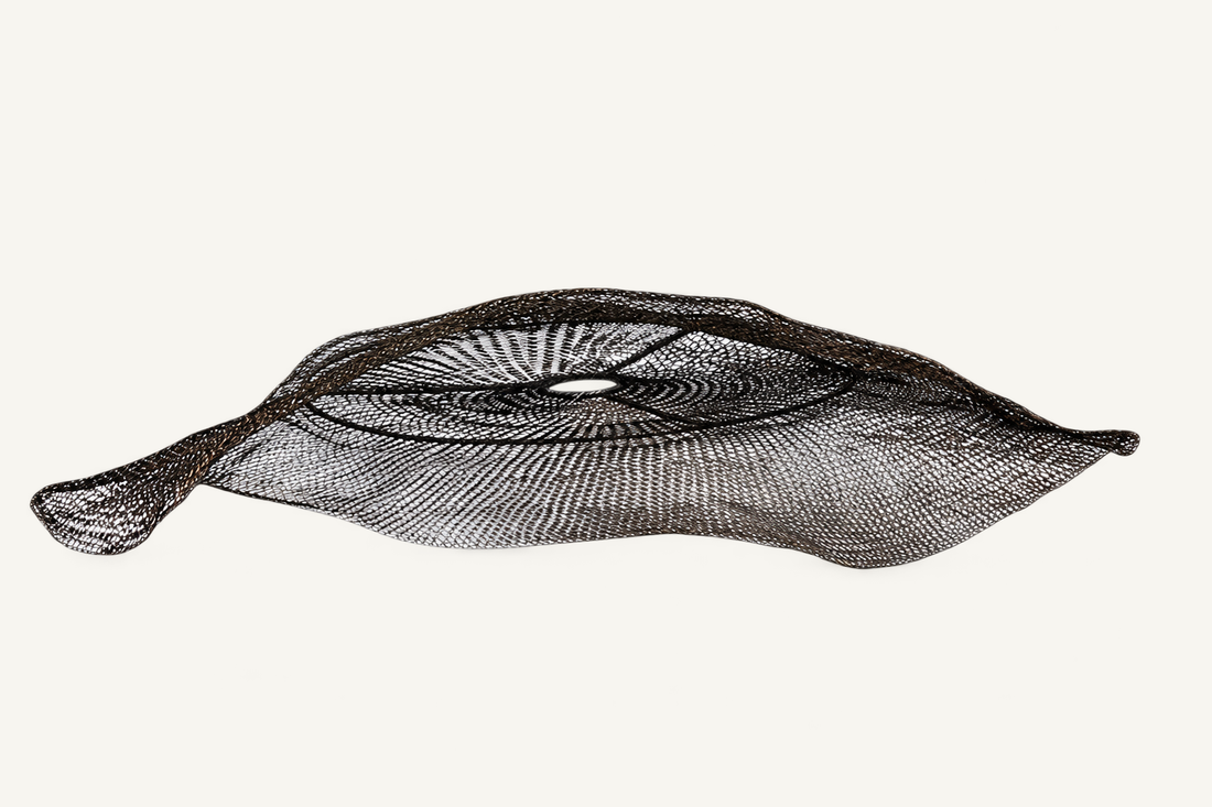 Wave Wire Lampshades, front view