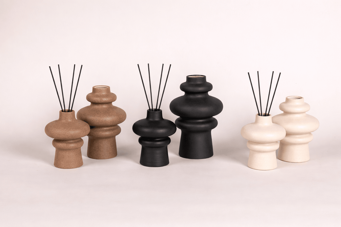 Wave Reed Diffusers decorative fragrance diffusers by Cabana Miami