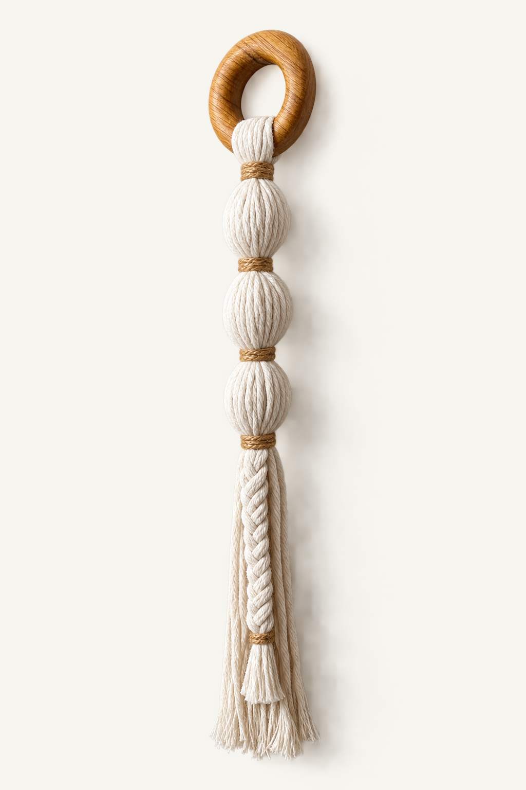 Knotted Cotton Wall Hanging, view 11
