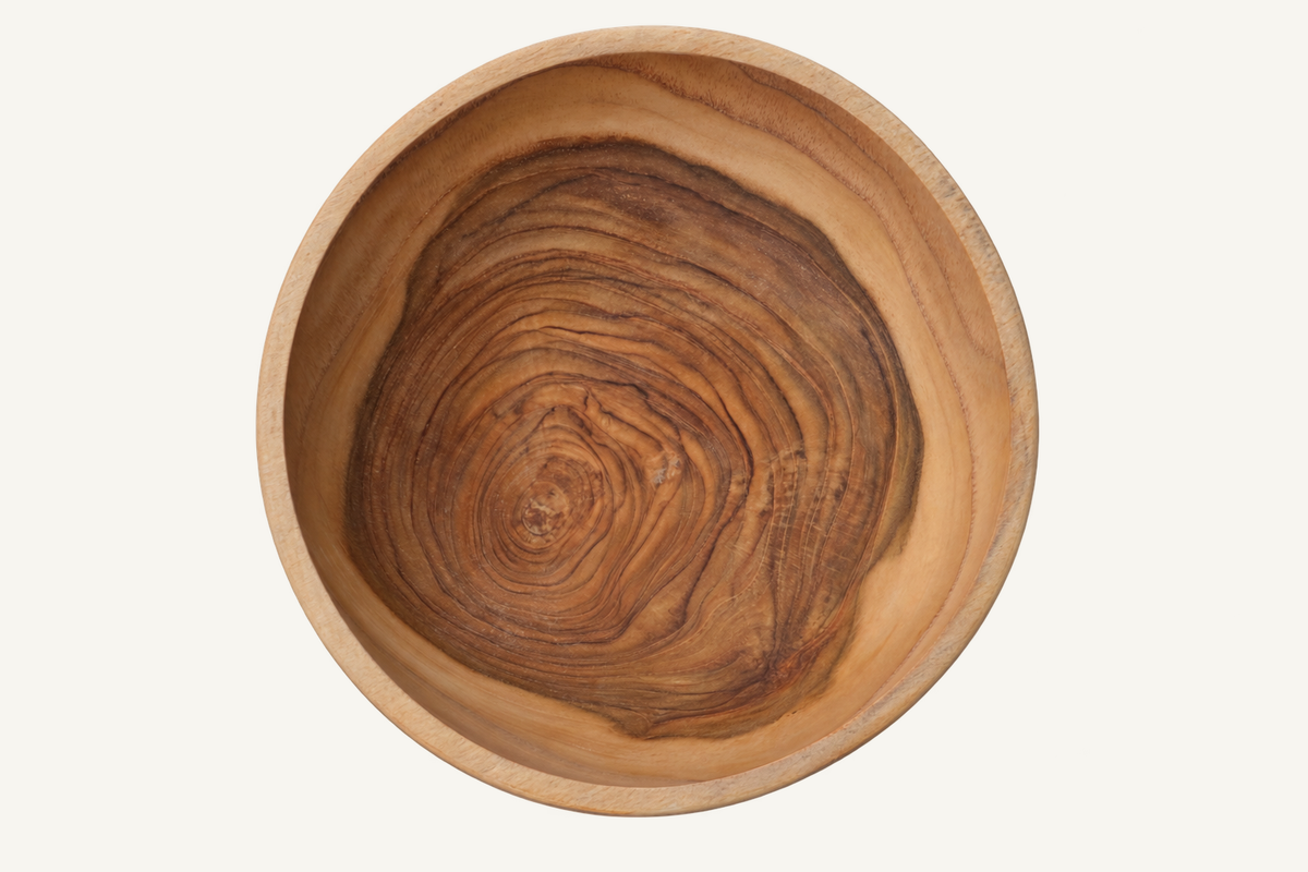 Willow Curve Salad Bowl, alternate view