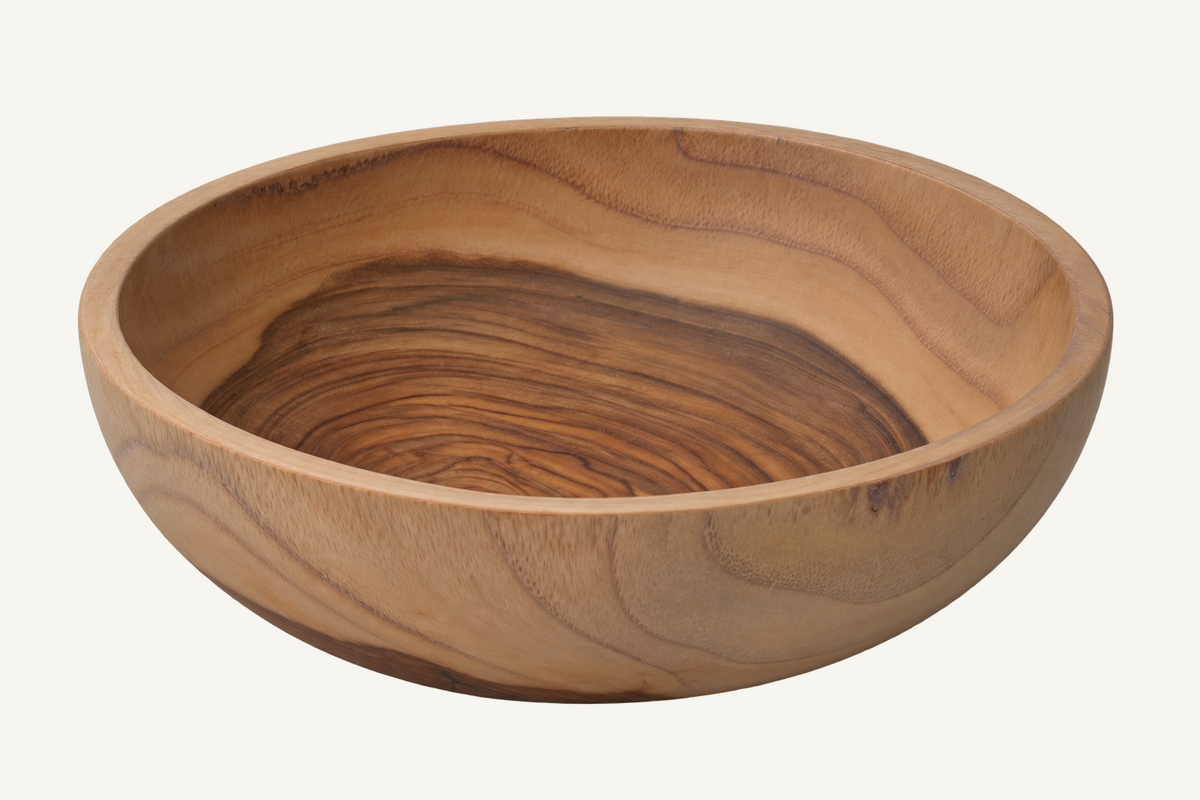 Willow Curve Salad Bowl, view 3